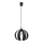Hanglamp aan een koord NEWTON 1xE27/15W/230V zwart