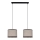 Hanglamp aan een koord NEXO 2xE27/60W/230V