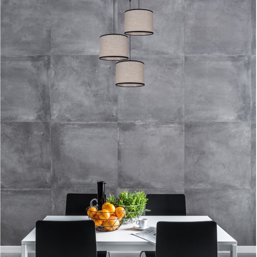 Hanglamp aan een koord NEXO 3xE27/60W/230V diameter 45 cm