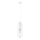 Hanglamp aan een koord NICUS 1xE27/15W/230V wit
