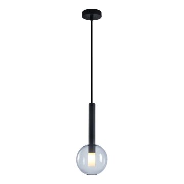 Hanglamp aan een koord NIKO 1xG9/9W/230V diameter 15 cm zwart