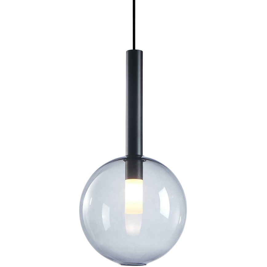 Hanglamp aan een koord NIKO 1xG9/9W/230V diameter 20 cm zwart