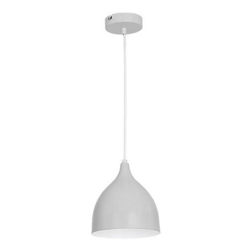 Hanglamp aan een koord NOAK 1xE27/15W/230V grijs