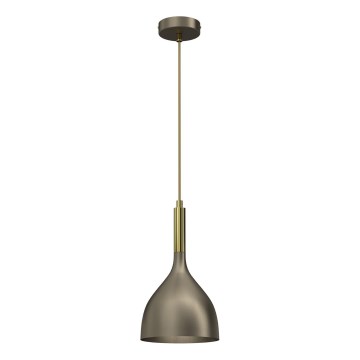 Hanglamp aan een koord NOAK 1xE27/15W/230V messing/goud