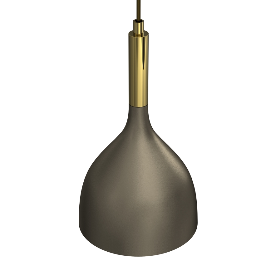 Hanglamp aan een koord NOAK 1xE27/15W/230V messing/goud