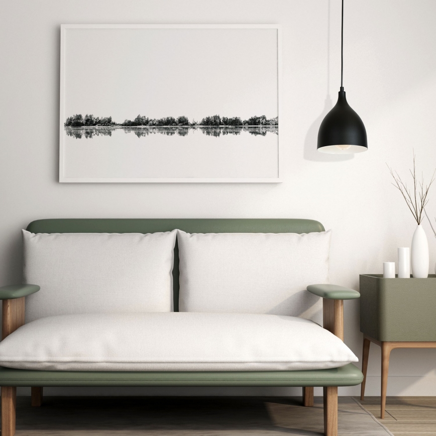 Hanglamp aan een koord NOAK 1xE27/15W/230V zwart