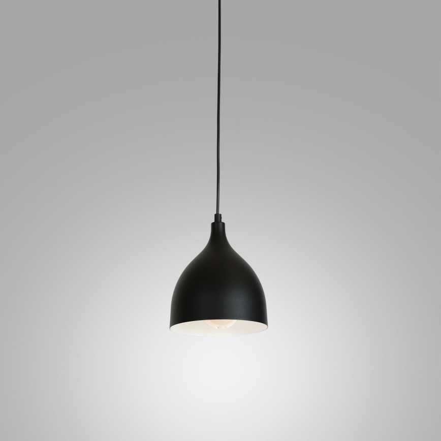 Hanglamp aan een koord NOAK 1xE27/15W/230V zwart