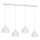 Hanglamp aan een koord NOAK 4xE27/15W/230V grijs