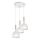 Hanglamp aan een koord NOAK WOOD 3xE27/15W/230V wit/beuken