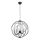 Hanglamp aan een koord NOSFERATU 5xE14/10W/230V zwart/goud