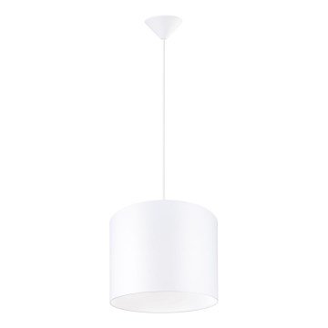Hanglamp aan een koord NOVA 1xE27/15W/230V diameter 30 cm wit