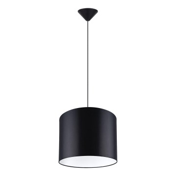 Hanglamp aan een koord NOVA 1xE27/15W/230V diameter 30 cm zwart