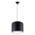 Hanglamp aan een koord NOVA 1xE27/15W/230V diameter 30 cm zwart