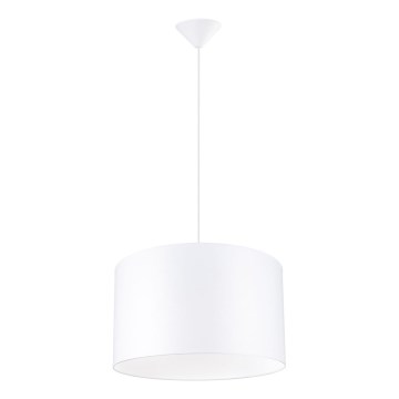 Hanglamp aan een koord NOVA 1xE27/15W/230V diameter 40 cm wit