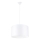 Hanglamp aan een koord NOVA 1xE27/15W/230V diameter 40 cm wit