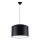 Hanglamp aan een koord NOVA 1xE27/15W/230V diameter 40 cm zwart