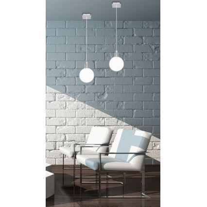 Hanglamp aan een koord ODEN 1xG9/40W/230V d. 12 cm