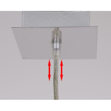 Hanglamp aan een koord ODEN 1xG9/40W/230V d. 12 cm