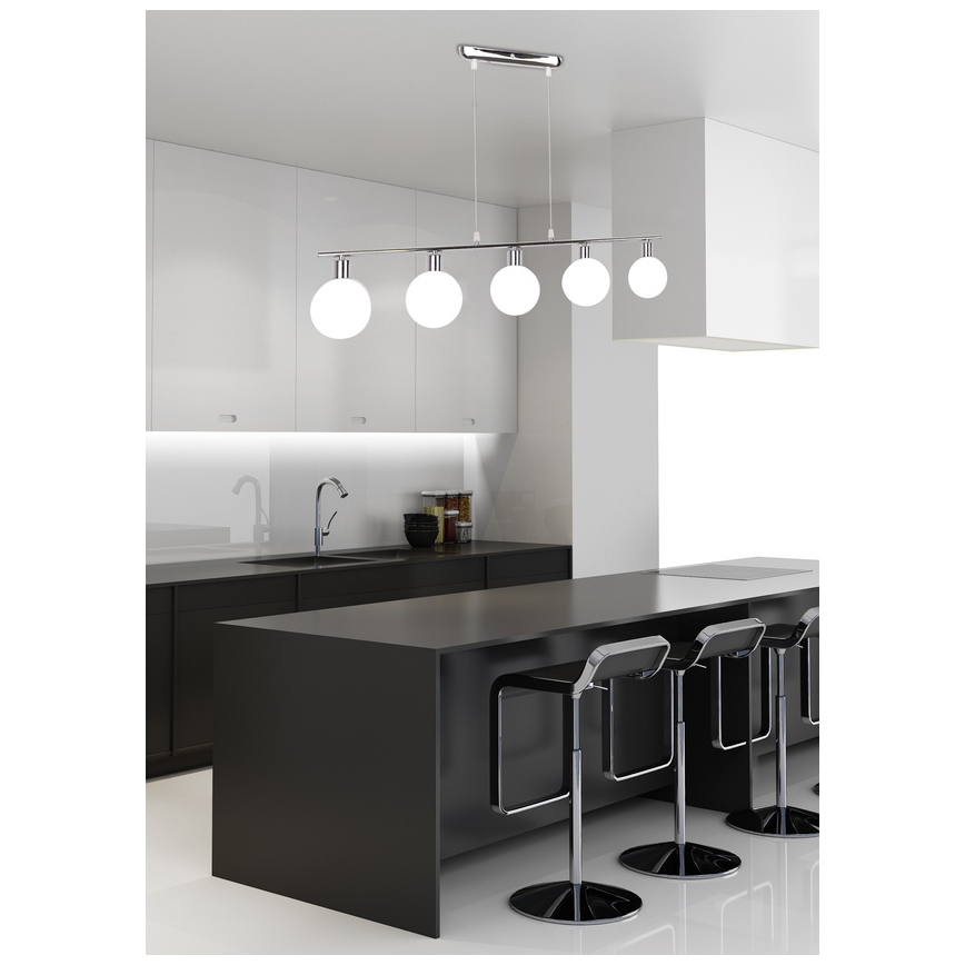 Hanglamp aan een koord ODEN 5xG9/40W/230V