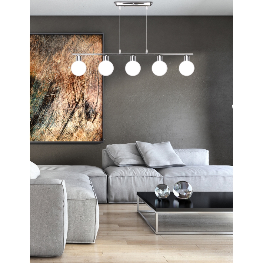 Hanglamp aan een koord ODEN 5xG9/40W/230V