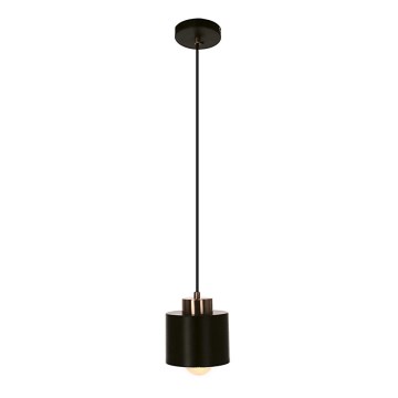 Hanglamp aan een koord OLENA 1xE27/60W/230V zwart