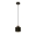 Hanglamp aan een koord OLENA 1xE27/60W/230V zwart