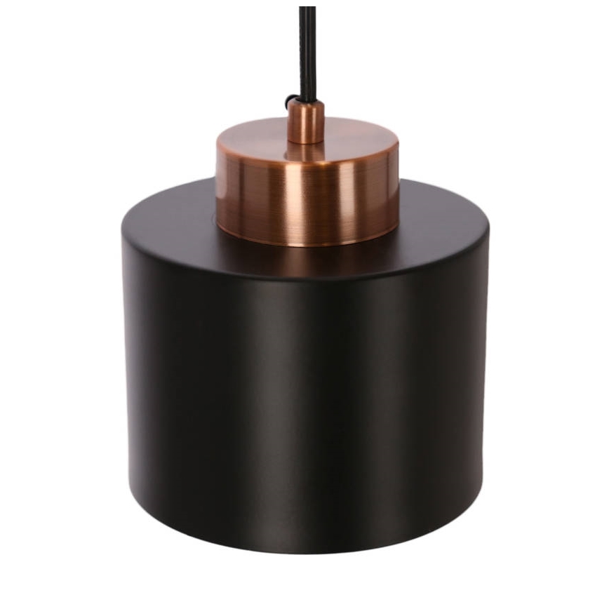 Hanglamp aan een koord OLENA 1xE27/60W/230V zwart