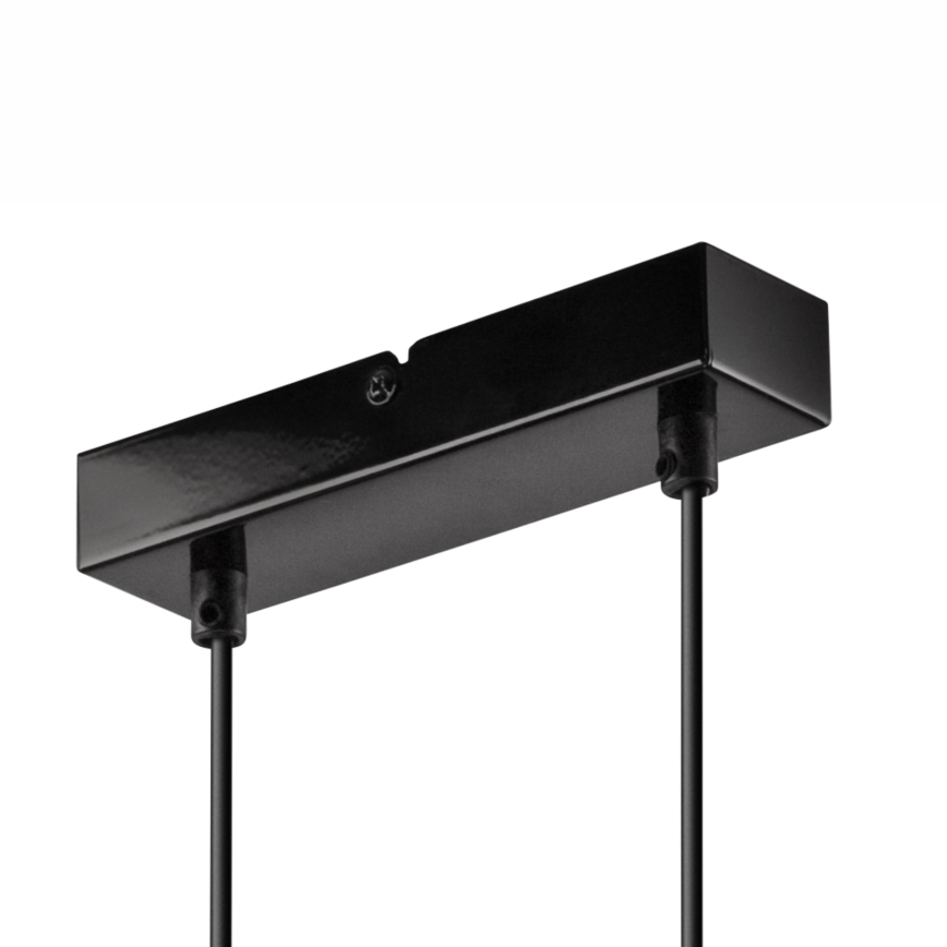 Hanglamp aan een koord ORAZIO 2xE27/60W/230V beuken