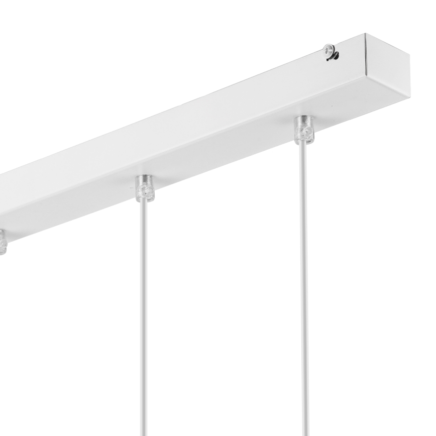 Hanglamp aan een koord ORAZIO 4xE27/60W/230V beuken