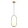 Hanglamp aan een koord ORBA 1xE27/15W/230V messing