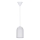 Hanglamp aan een koord OSS 1xE27/40W/230V wit