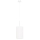 Hanglamp aan een koord OTTO 1x E27 / 60W / 230V d. 15 cm wit