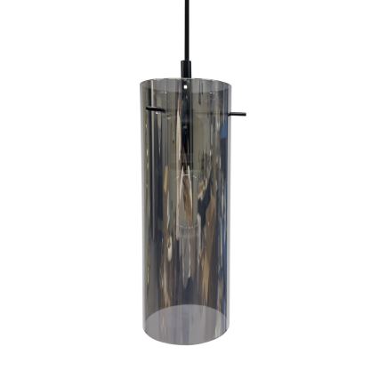 Hanglamp aan een koord PADOVA 1xE27/15W/230V zwart
