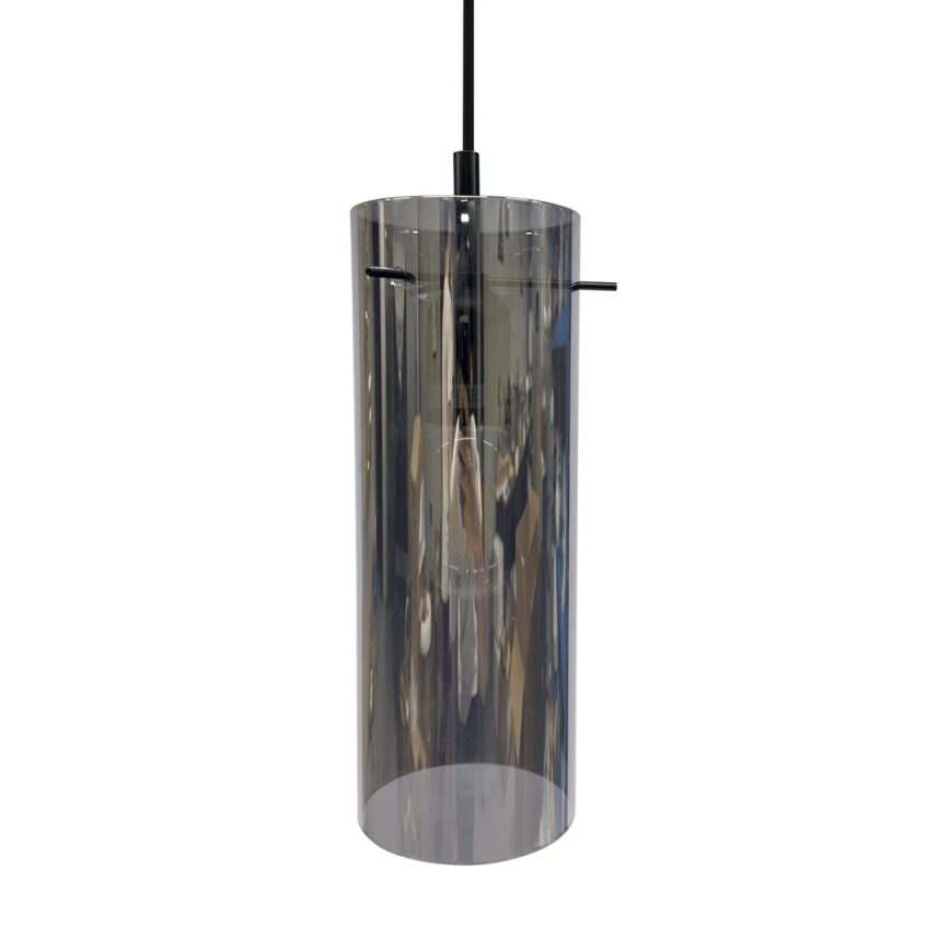 Hanglamp aan een koord PADOVA 1xE27/15W/230V zwart