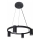Hanglamp aan een koord PARIJS 4xGU10/12W/230V zwart