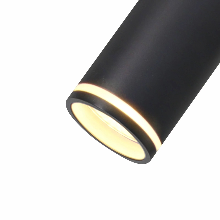 Hanglamp aan een koord PARIJS 6xGU10/12W/230V zwart