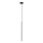 Hanglamp aan een koord PASTELO 1xG9/8W/230V glanzend chroom
