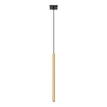 Hanglamp aan een koord PASTELO 1xG9/8W/230V goud