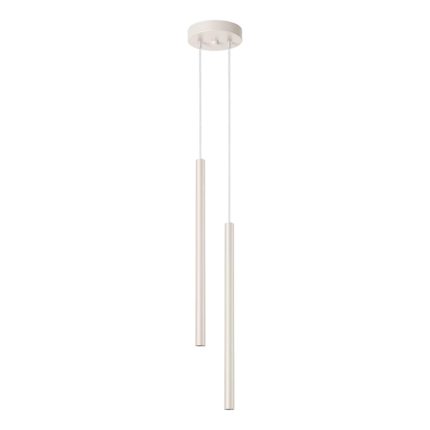 Hanglamp aan een koord PASTELO 2xG9/8W/230V crème