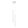 Hanglamp aan een koord PASTELO 2xG9/8W/230V crème