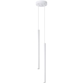 Hanglamp aan een koord PASTELO 2xG9/8W/230V wit