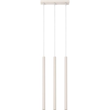 Hanglamp aan een koord PASTELO 3xG9/8W/230V crème