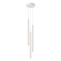 Hanglamp aan een koord PASTELO 3xG9/8W/230V crème