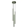 Hanglamp aan een koord PASTELO 3xG9/8W/230V groen