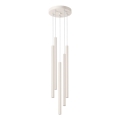 Hanglamp aan een koord PASTELO 5xG9/8W/230V crème