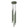 Hanglamp aan een koord PASTELO 5xG9/8W/230V groen