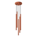 Hanglamp aan een koord PASTELO 5xG9/8W/230V rood