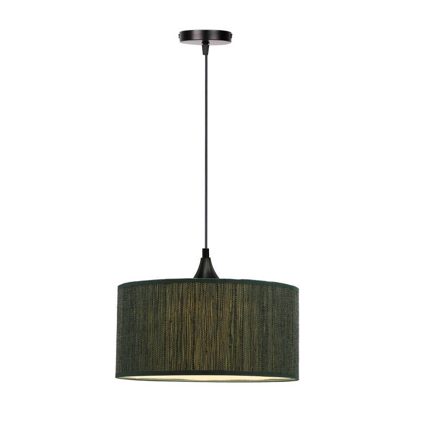 Hanglamp aan een koord PATTI 1xE27/60W/230V diameter 30 cm groen