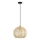 Hanglamp aan een koord PELO 1xE27/40W/230V diameter 30 cm rotan