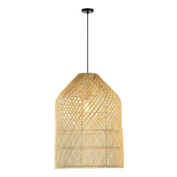 Hanglamp aan een koord PELO 1xE27/40W/230V diameter 35 cm rotan
